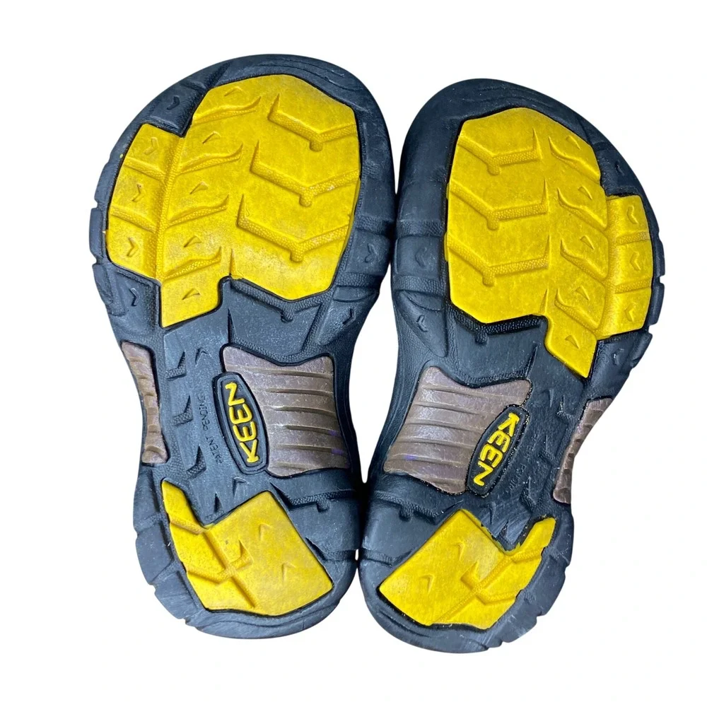 Keen Newport H2 Kids Waterproof‎ Purple Yellow Sport Sandals Size 13 Toddler